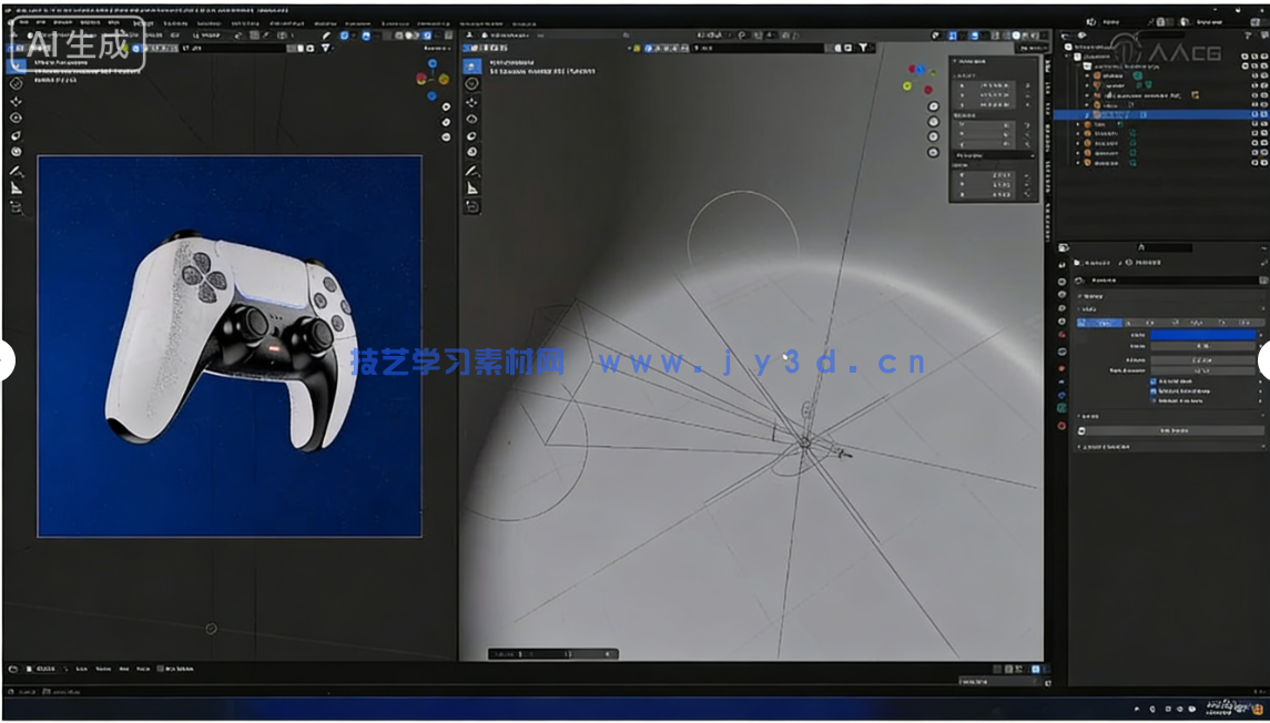 【中文字幕】Blender 3D产品可视化动画制作实战训练视频教程(图6) 【中文字幕】Blender 3D产品可视化动画制作实战训练视频教程(图6)