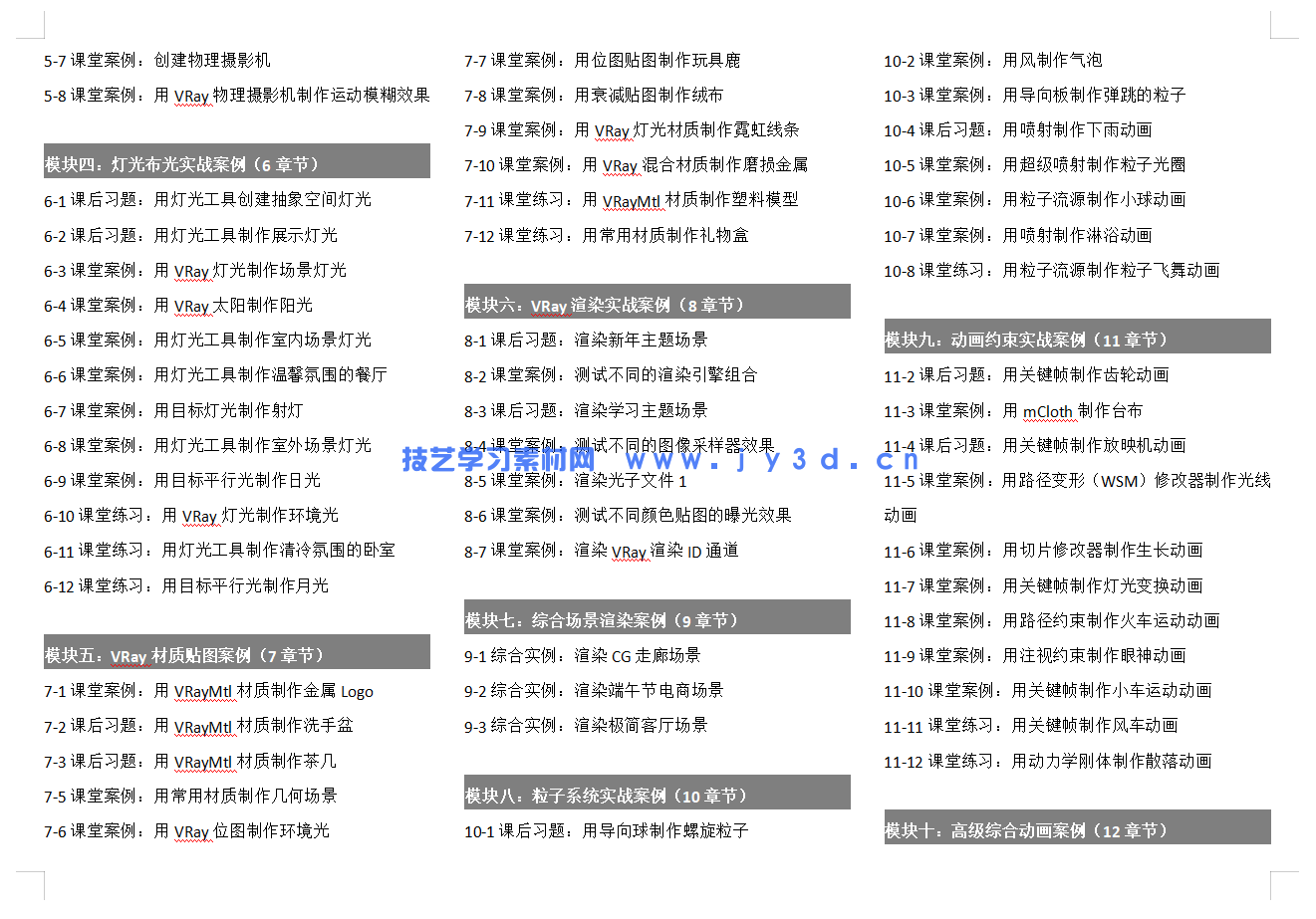 3dMax建模渲染动画室内设计效果表现零基础入门到精通1v1指导培训(图9) 3dMax建模渲染动画室内设计效果表现零基础入门到精通1v1指导培训(图10)