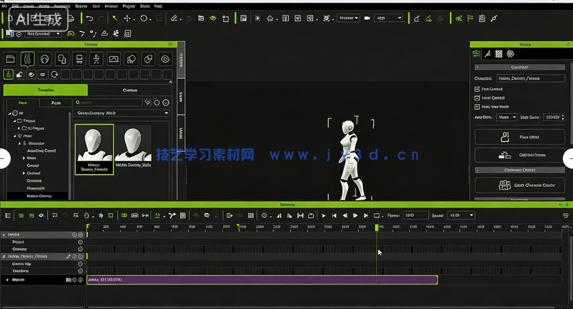 UE5与MetaHuman电影级角色动作捕捉动画短(图8)