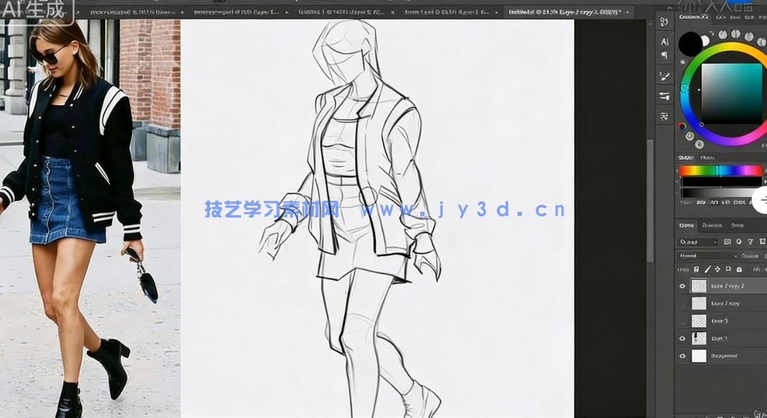 动漫角色服装设计绘画训练视频教程(图4)