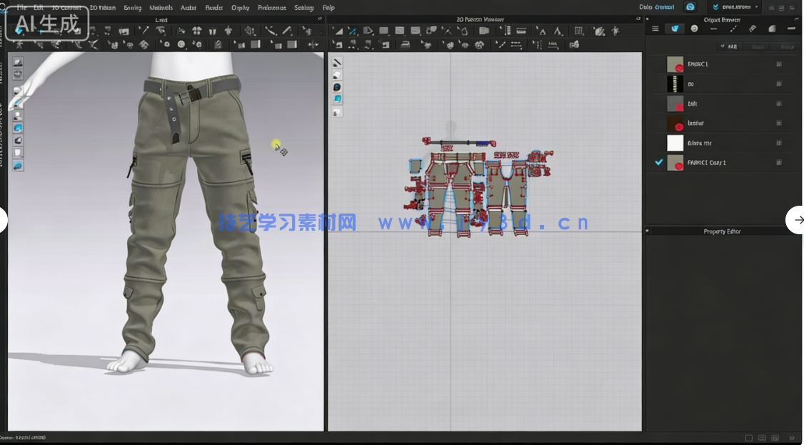 CLO3D服装数字化设计制作视频教程(图1) CLO3D服装数字化设计制作视频教程(图1)