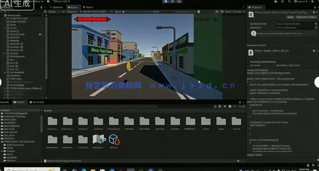 Unity 3D第一人称冒险游戏开发指南视频教程(图2)
