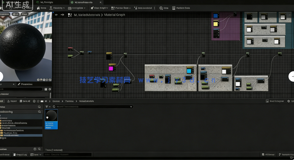 Blender与UE5塞尔达游戏场景完整制作流程视频教程(图9) Blender与UE5塞尔达游戏场景完整制作流程视频教程(图9)