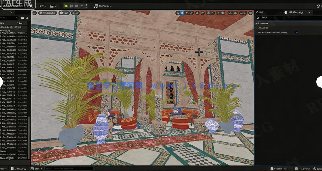 UE5环境艺术场景制作全面核心技能训练视频教(图7) UE5环境艺术场景制作全面核心技能训练视频教(图7)