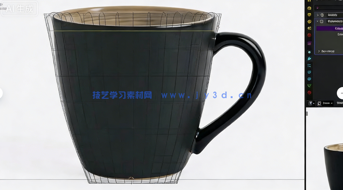 Blender5.x初学者建模完全指南视频教程(图2) Blender5.x初学者建模完全指南视频教程(图2)