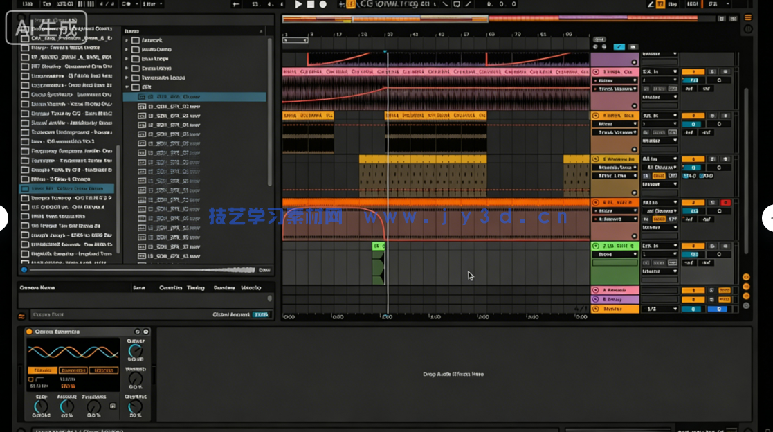 Ableton Live音乐制作基础入门指南视频教程(图7) Ableton Live音乐制作基础入门指南视频教程(图7)
