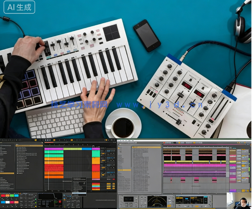Ableton Live音乐制作基础入门指南视频教程(图8) Ableton Live音乐制作基础入门指南视频教程(图8)