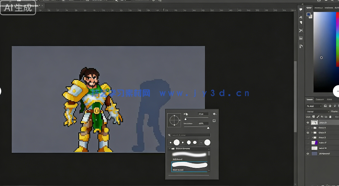 Aseprite像素游戏艺术全面指南视频教程(图7)