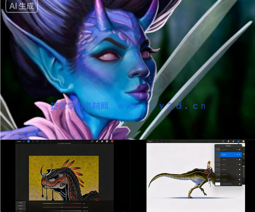 数字绘画从入门到精通全面指南视频教程(图9) 数字绘画从入门到精通全面指南视频教程(图9)