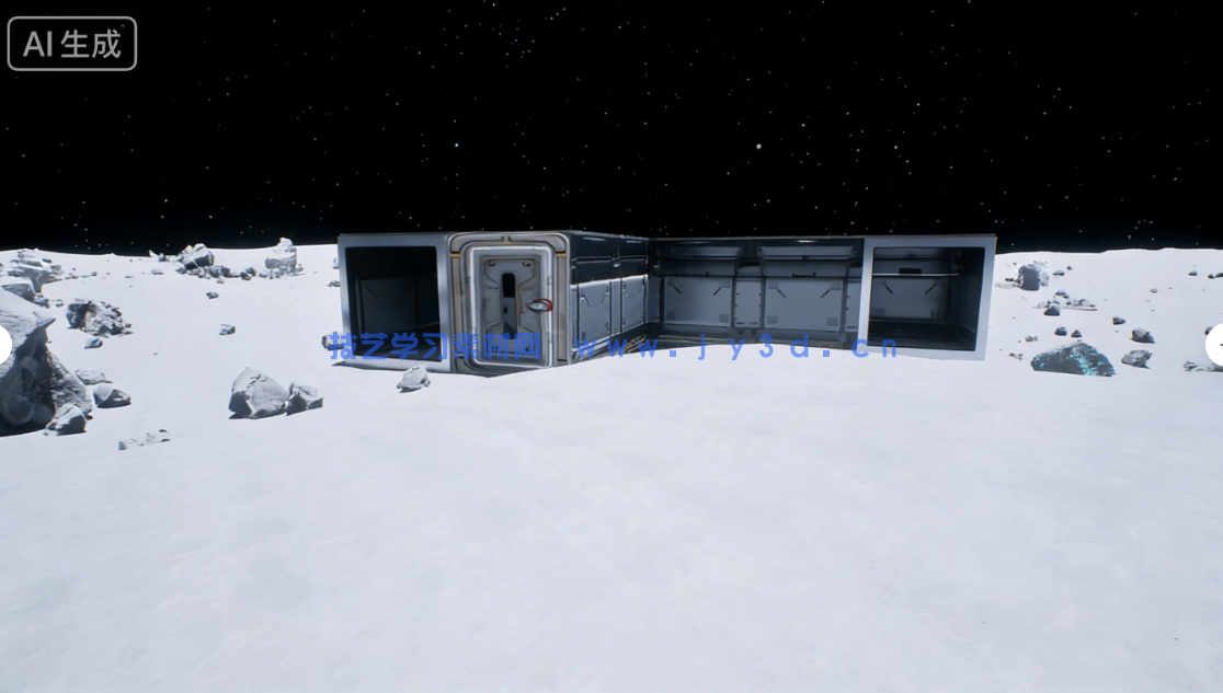 UE5蓝图系统制作月球基地生存游戏视频教程(图2) UE5蓝图系统制作月球基地生存游戏视频教程(图2)