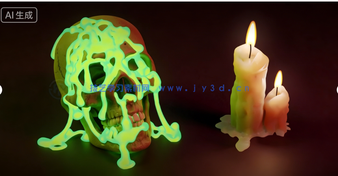 Fluid Painter流体绘制表面Blender插件V1.4.1版(图4) Fluid Painter流体绘制表面Blender插件V1.4.1版(图4)