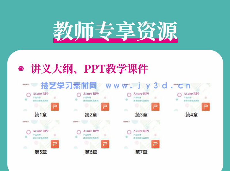 Axure RP9产品经理就业技能实战教程(图17) Axure RP9产品经理就业技能实战教程(图17)