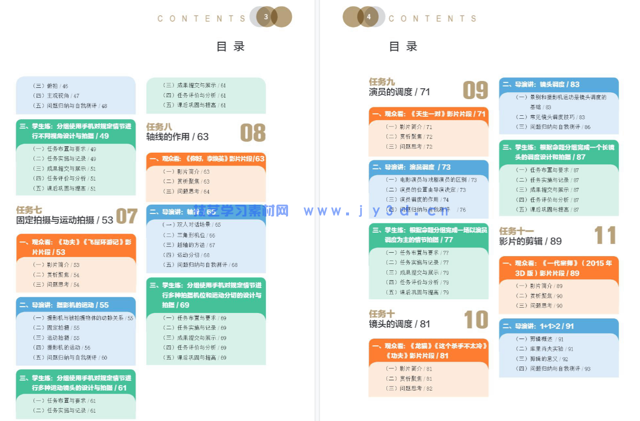 视听语言与影视拍摄(活页式微课版)(图6) 视听语言与影视拍摄(活页式微课版)(图6)