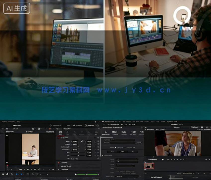 DaVinci Resolve 20视频剪辑零基础入门训练(图8) DaVinci Resolve 20视频剪辑零基础入门训练(图8)