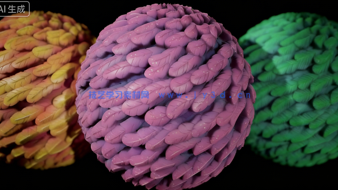 毛发蛇皮羽毛龙鳞Substance材质素材合集(图9) 毛发蛇皮羽毛龙鳞Substance材质素材合集(图9)