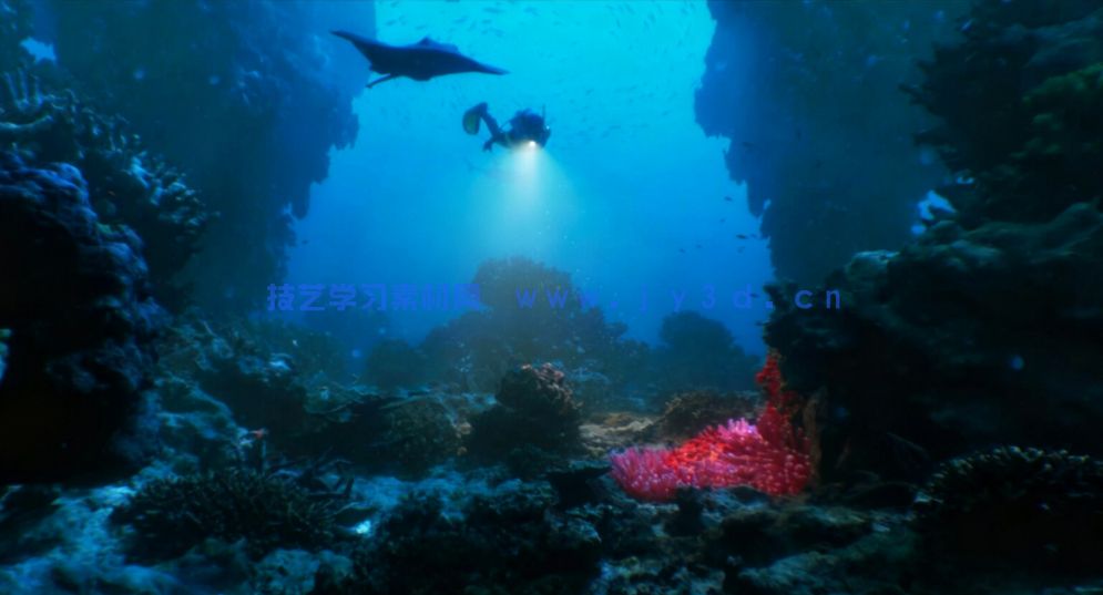 水下世界场景生成工具UE游戏素材(图4) 水下世界场景生成工具UE游戏素材(图4)