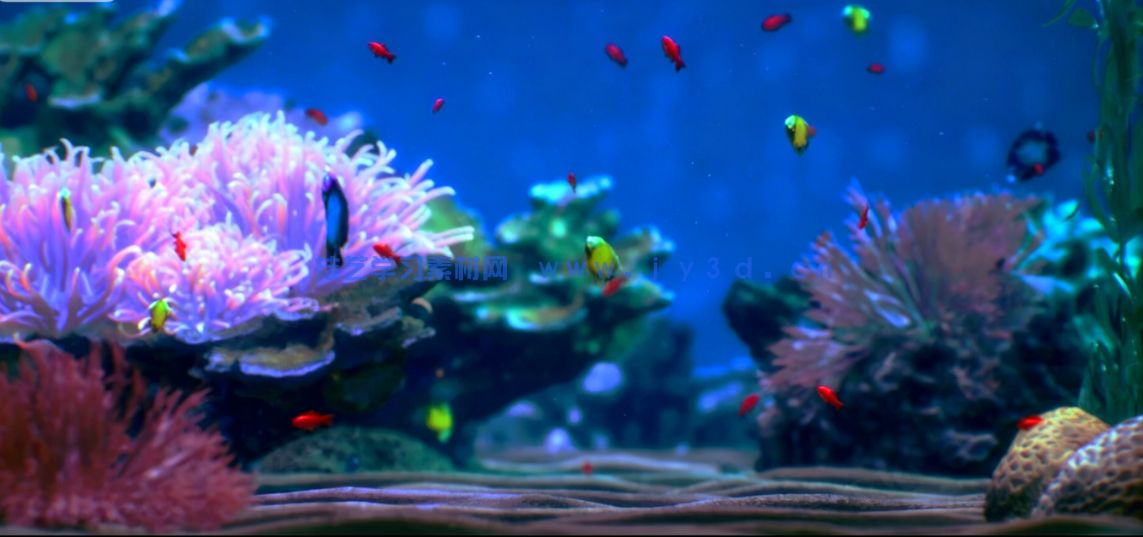 水下世界场景生成工具UE游戏素材(图8) 水下世界场景生成工具UE游戏素材(图8)