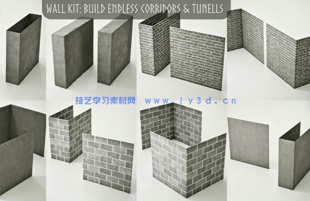 下水道地下隧道工业走廊环境场景UE游戏素材(图6) 下水道地下隧道工业走廊环境场景UE游戏素材(图6)