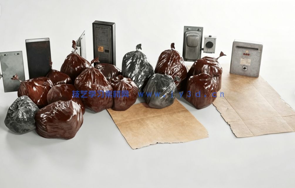 下水道地下隧道工业走廊环境场景UE游戏素材(图14) 下水道地下隧道工业走廊环境场景UE游戏素材(图14)