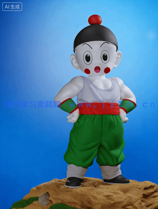  饺子Chaoz《龙珠》动漫角色雕刻手办3D打印模型(图2)