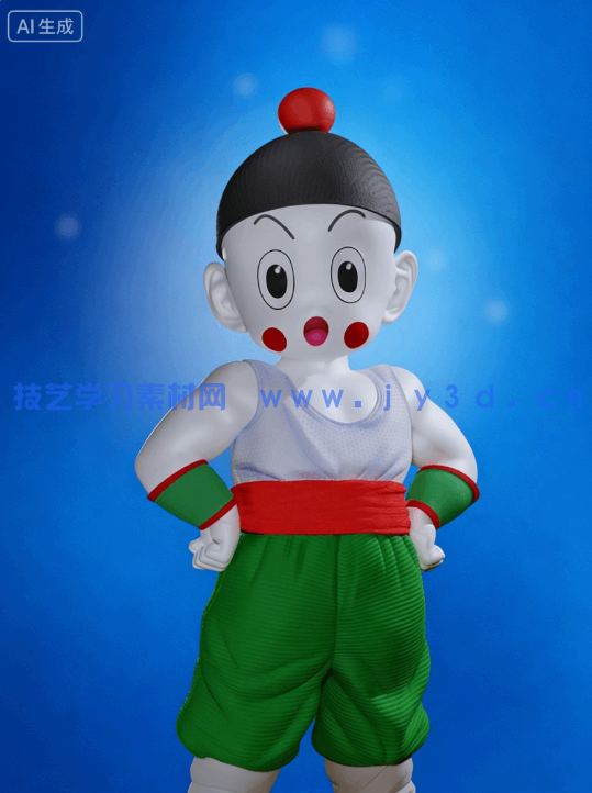  饺子Chaoz《龙珠》动漫角色雕刻手办3D打印模型(图1)