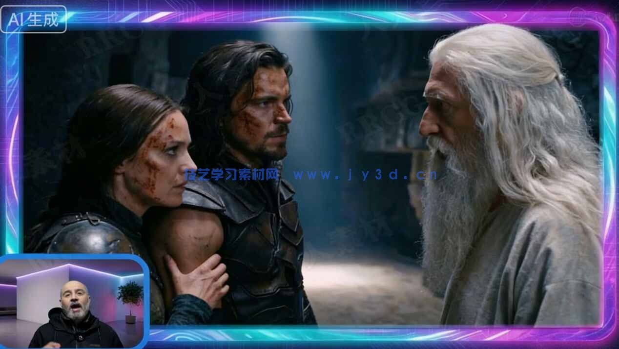 【中文字幕】国外大神电影级AI短片系统化训练视频教程(图1) 【中文字幕】国外大神电影级AI短片系统化训练视频教程(图1)