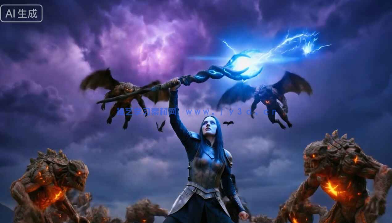 【中文字幕】国外大神电影级AI短片系统化训练视频教程(图7) 【中文字幕】国外大神电影级AI短片系统化训练视频教程(图7)