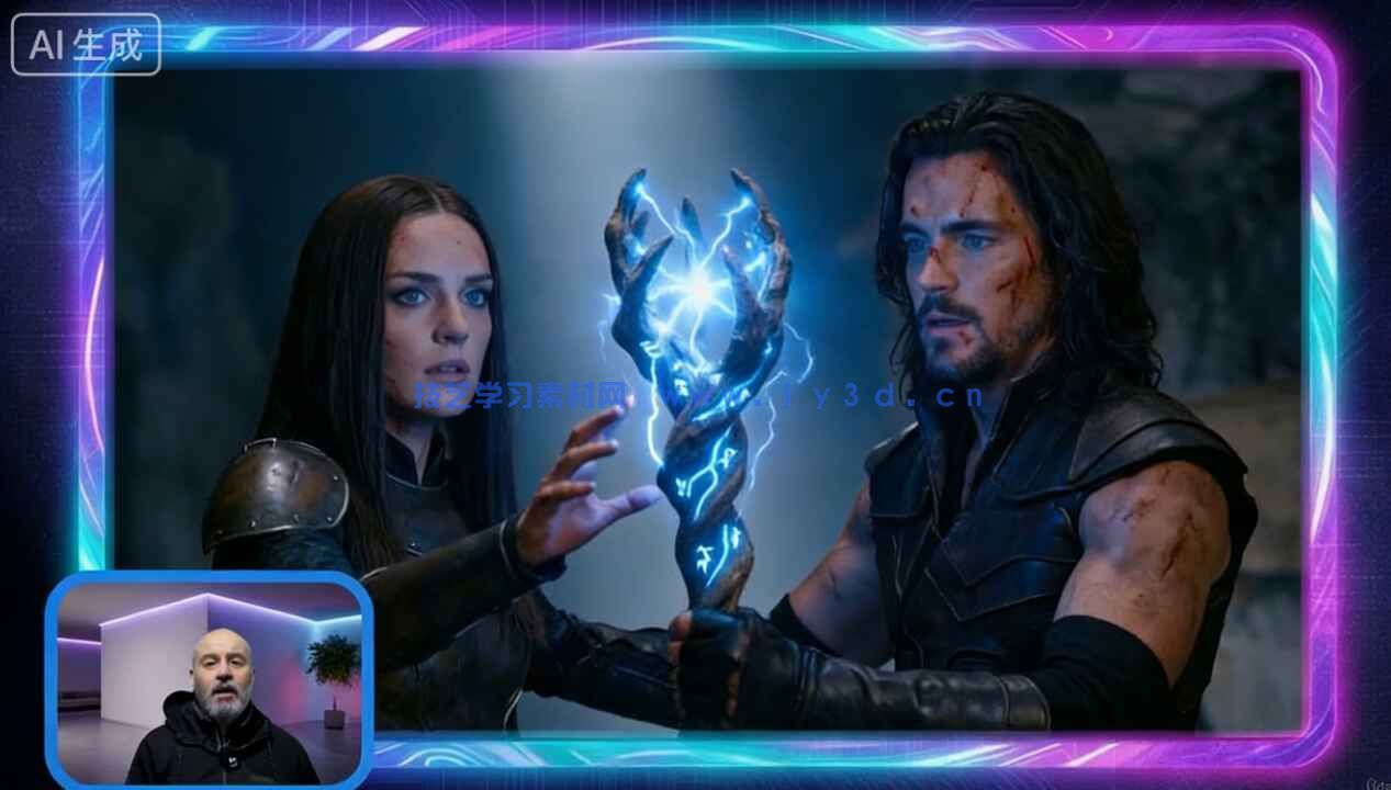 【中文字幕】国外大神电影级AI短片系统化训练视频教程(图6) 【中文字幕】国外大神电影级AI短片系统化训练视频教程(图6)