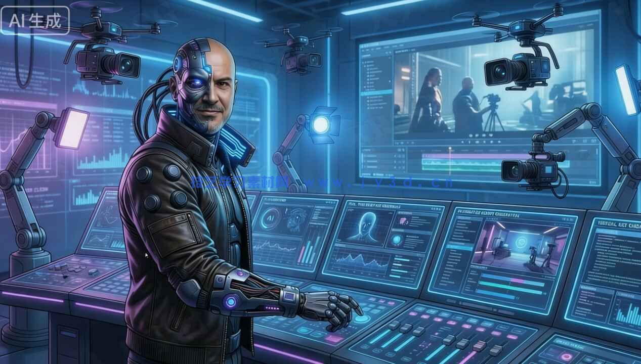 【中文字幕】国外大神电影级AI短片系统化训练视频教程(图9) 【中文字幕】国外大神电影级AI短片系统化训练视频教程(图9)