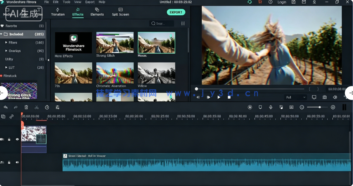 Wondershare Filmora视频编辑软件V15.3.20版(图5) Wondershare Filmora视频编辑软件V15.3.20版(图5)