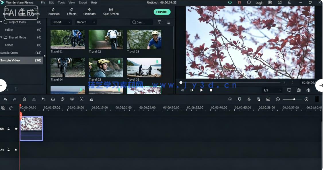 Wondershare Filmora视频编辑软件V15.3.20版(图6) Wondershare Filmora视频编辑软件V15.3.20版(图6)
