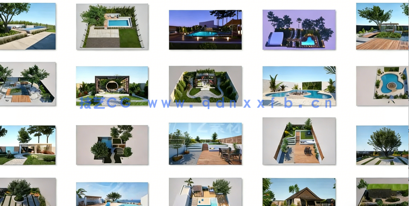 Evermotion Archmodels Vol 212 庭院景观3D模型(图3) Evermotion Archmodels Vol 212 庭院景观3D模型(图3)