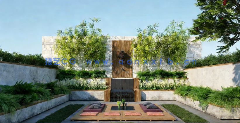 Evermotion Archmodels Vol 212 庭院景观3D模型(图6) Evermotion Archmodels Vol 212 庭院景观3D模型(图6)