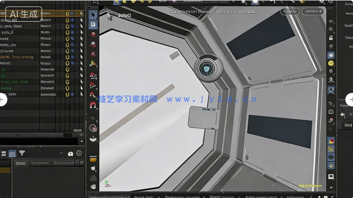 Houdini科幻环境电流与能量特效制作视频教程(图7)